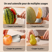 InoxSlice™ – Coupe-fruits pastèque & melon